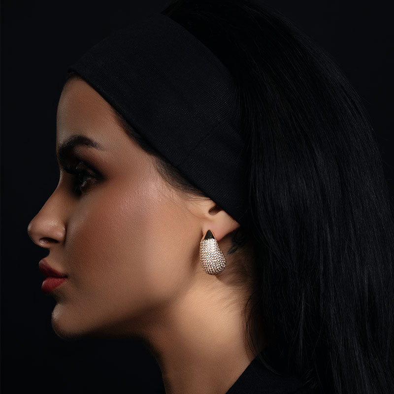 The Drops Earrings Silver Big